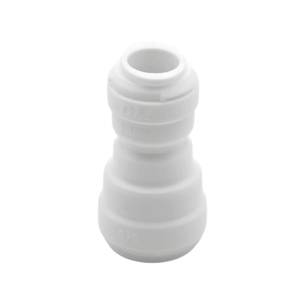 DMFit AUC Acetal Fitting Union Connector Push-to-Connect 1/4" , 3/8",1/2" Tube OD (10 Pack)