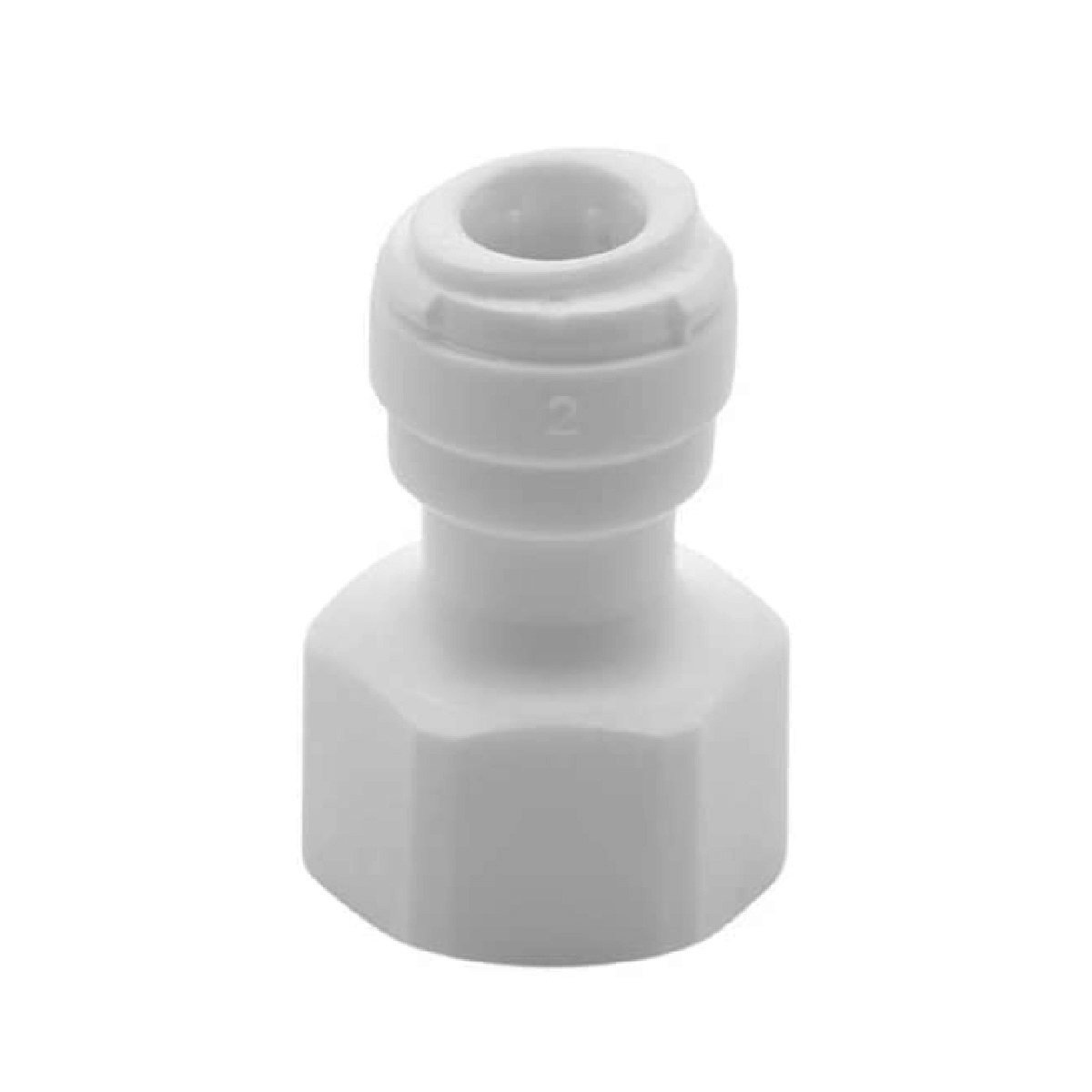 DMfit AFAB-CW Acetal Fitting Female Adapter 1/4", 3/8" Tube OD, 1/2" BSP  (10 Pack)
