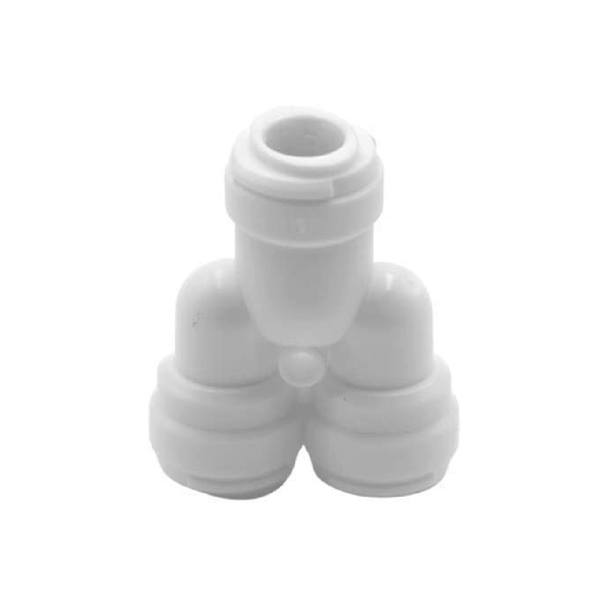 DMfit ATWD Acetal Fitting Two-Way Divider 1/4" , 3/8" Tube OD (10 Pack)