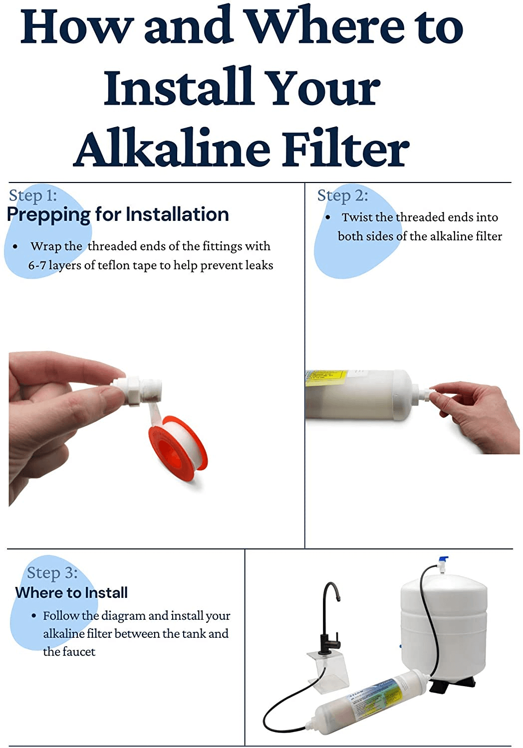 Puregen Apetera Alkaline Filter RF-IL10-ALK