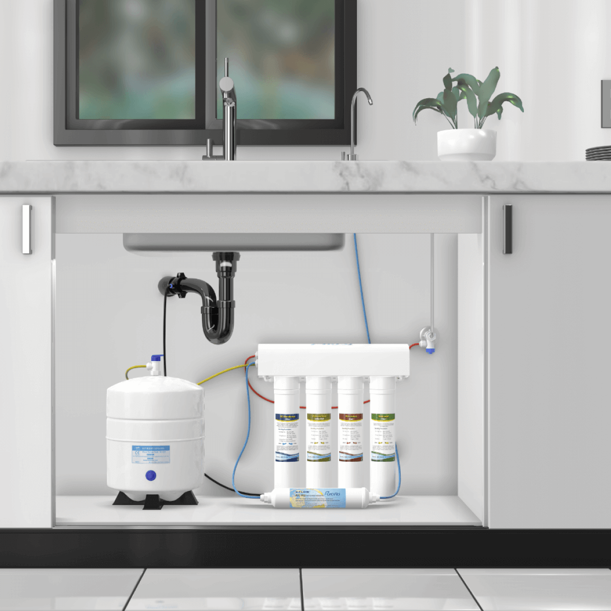 Puroflo ProQ-550 Reverse Osmosis Water Filtration System